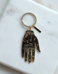 Palmistry Enamel Keychain
