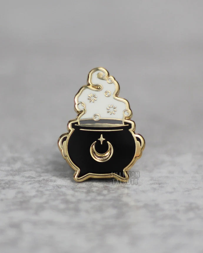 Witchy Cauldron Enamel Pin