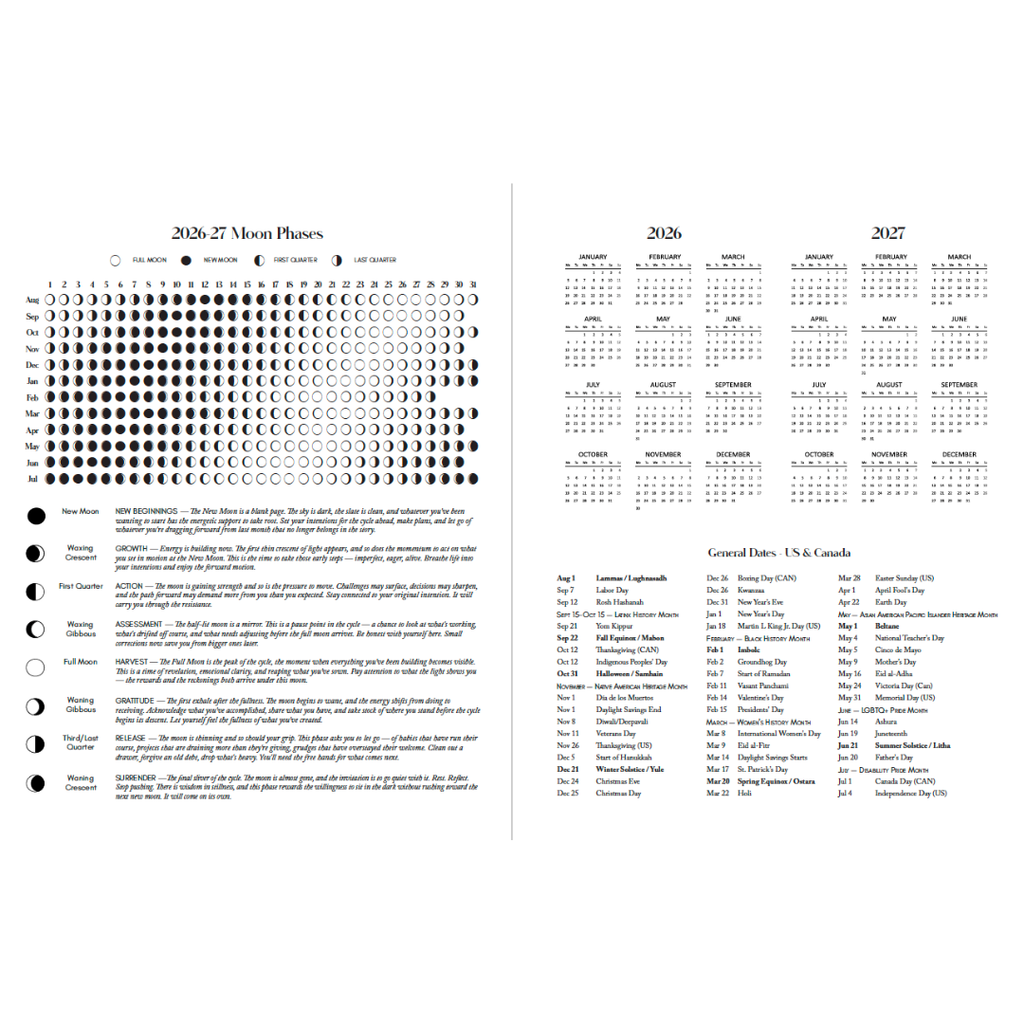 2026-27 Writual Tarot Planner — Academic Year Edition