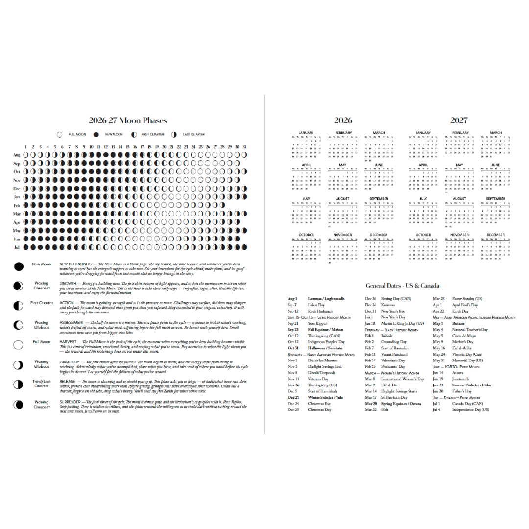 2026-27 Writual Tarot Planner — Academic Year Edition