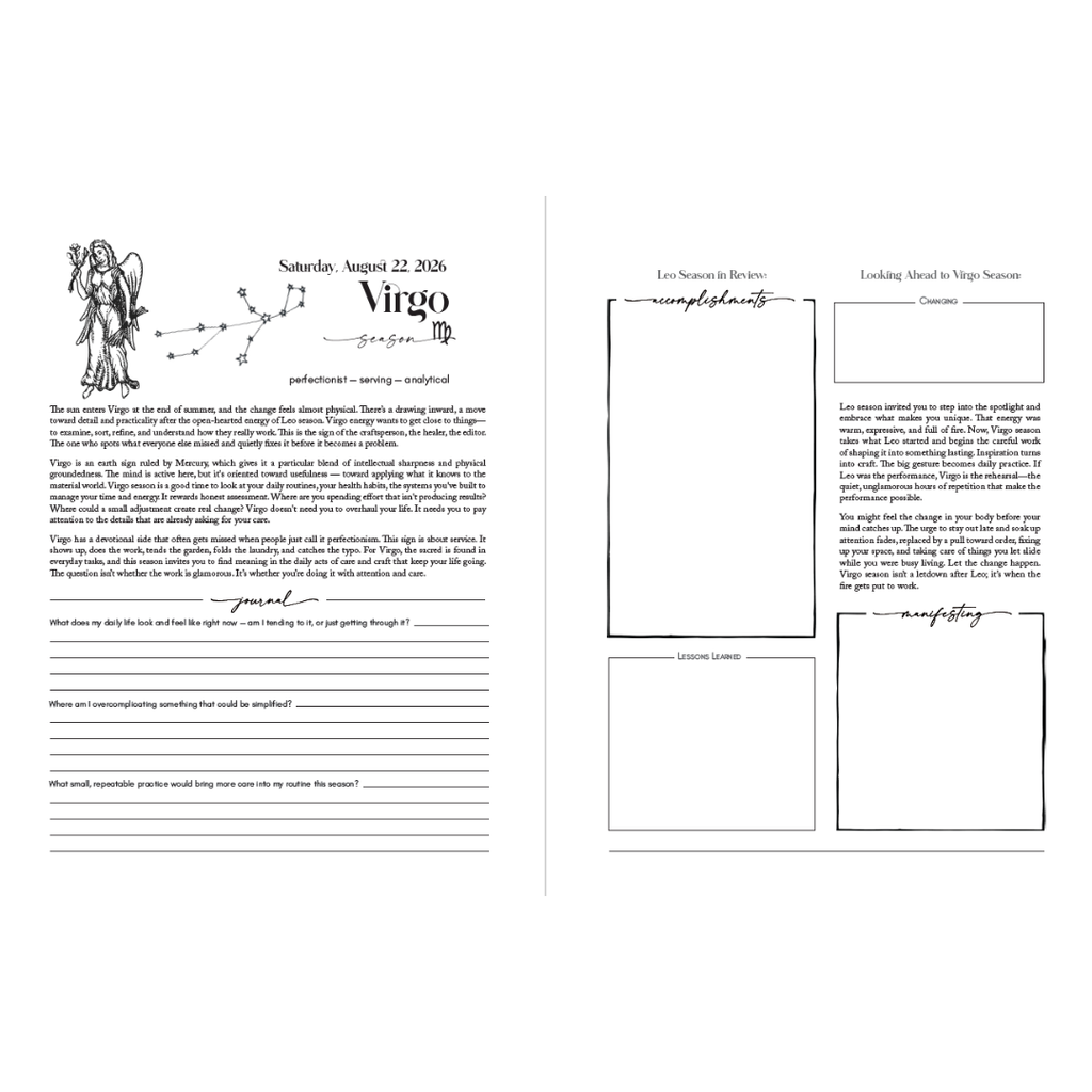 2026-27 Writual Tarot Planner — Academic Year Edition