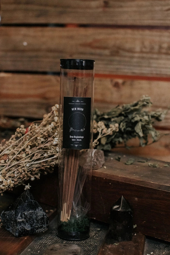 New Moon Incense | Spiced Woods