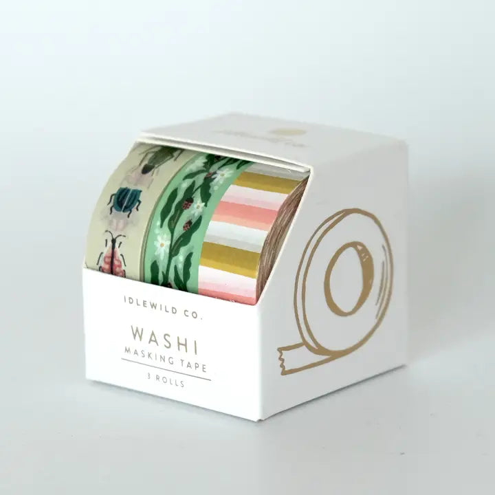 Entomologist Garden Washi Tape Set