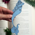 Enchanted Mermaid Faux Leather Bookmark