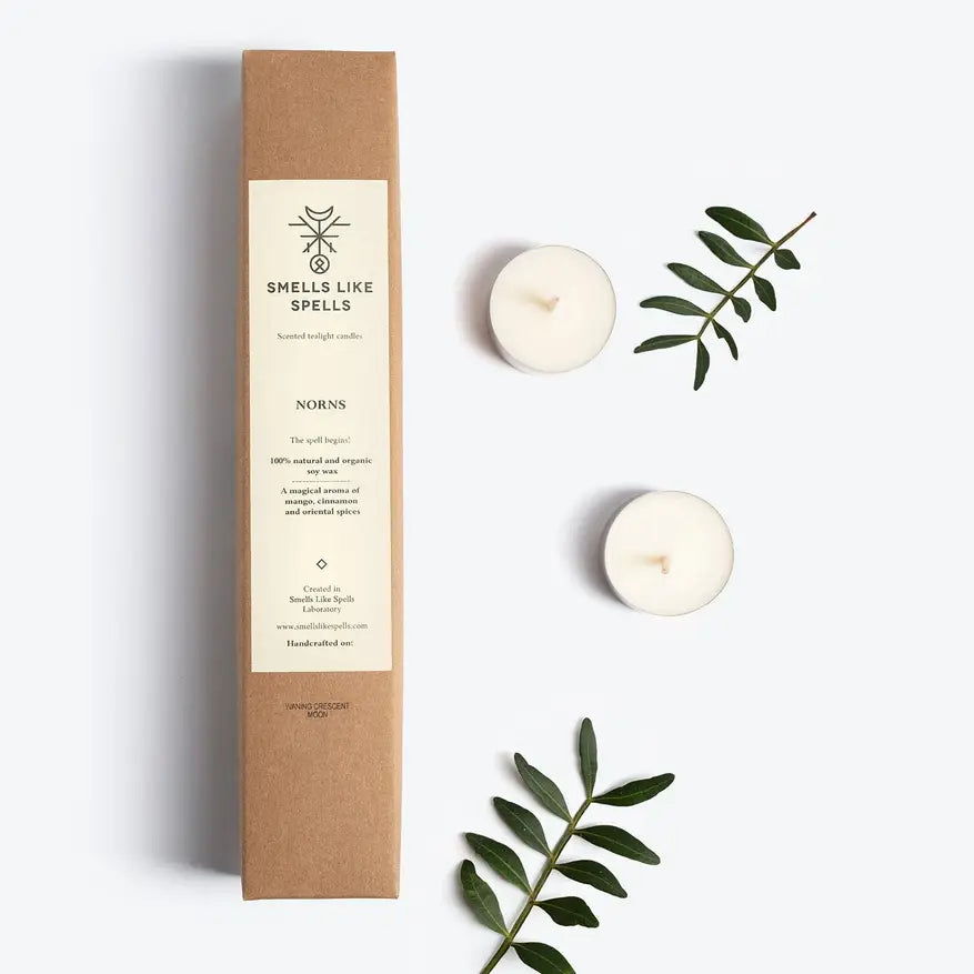 Norns Tealight Candle Set | Luck