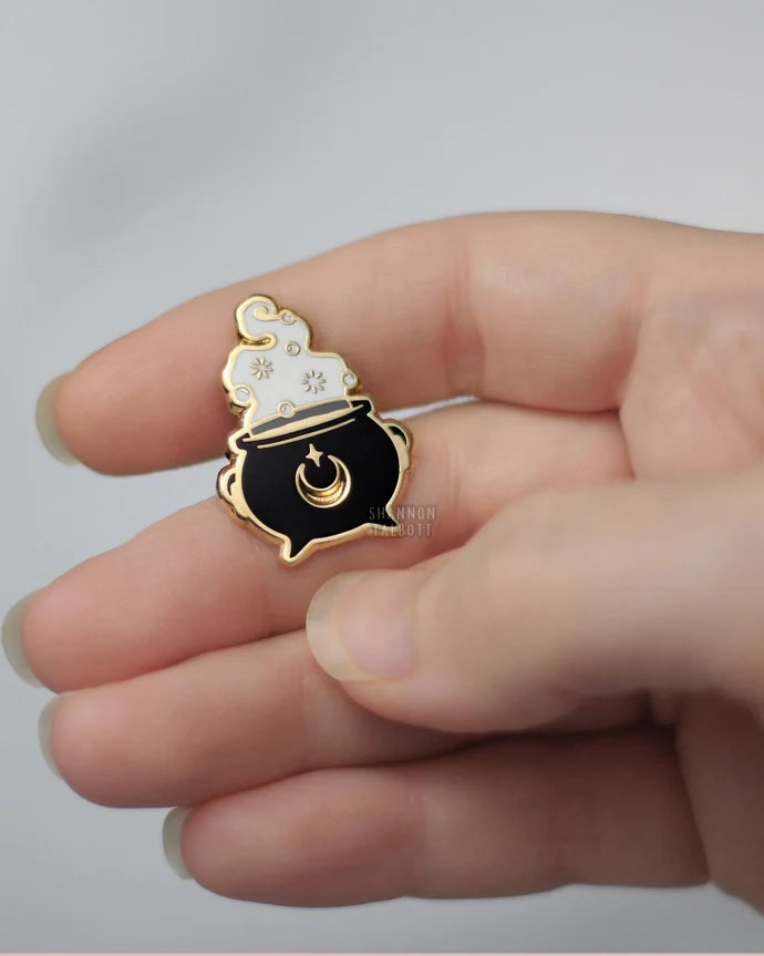 Witchy Cauldron Enamel Pin