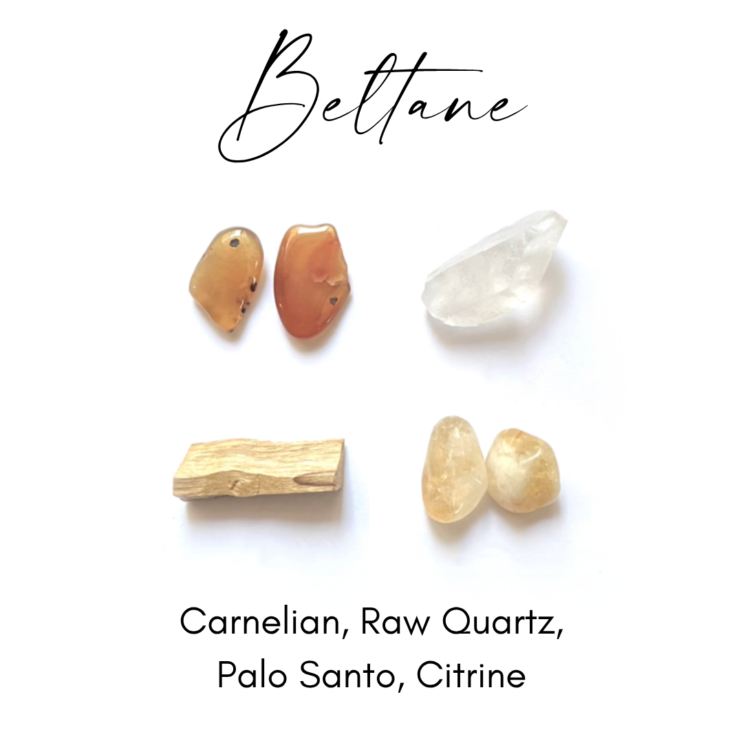 Sabbat Crystal + Herb Collection | Beltane — Passion + Vitality