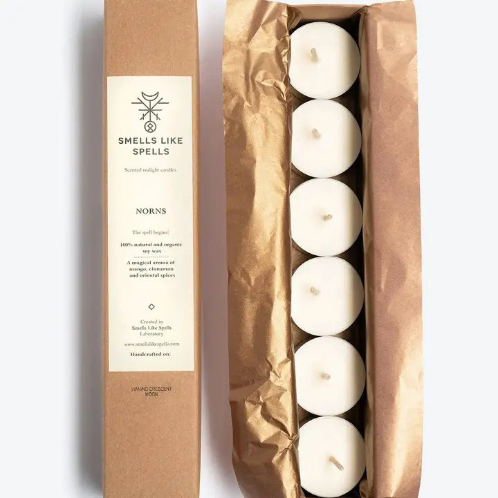 Norns Tealight Candle Set | Luck