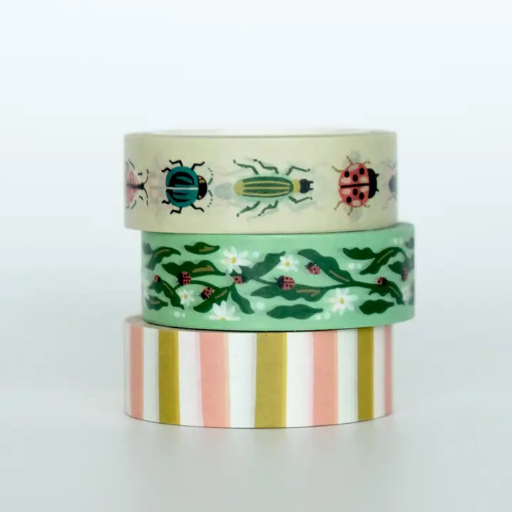 Entomologist Garden Washi Tape Set