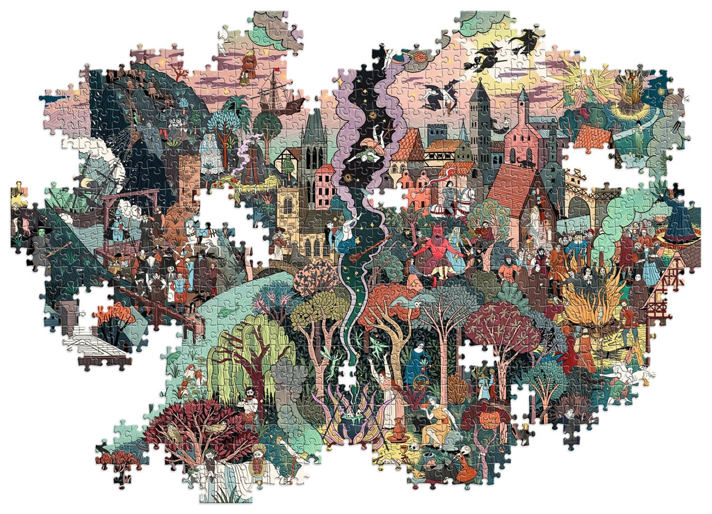 The World of Witches: A Cultural History of Witchcraft in A 1000-pieces