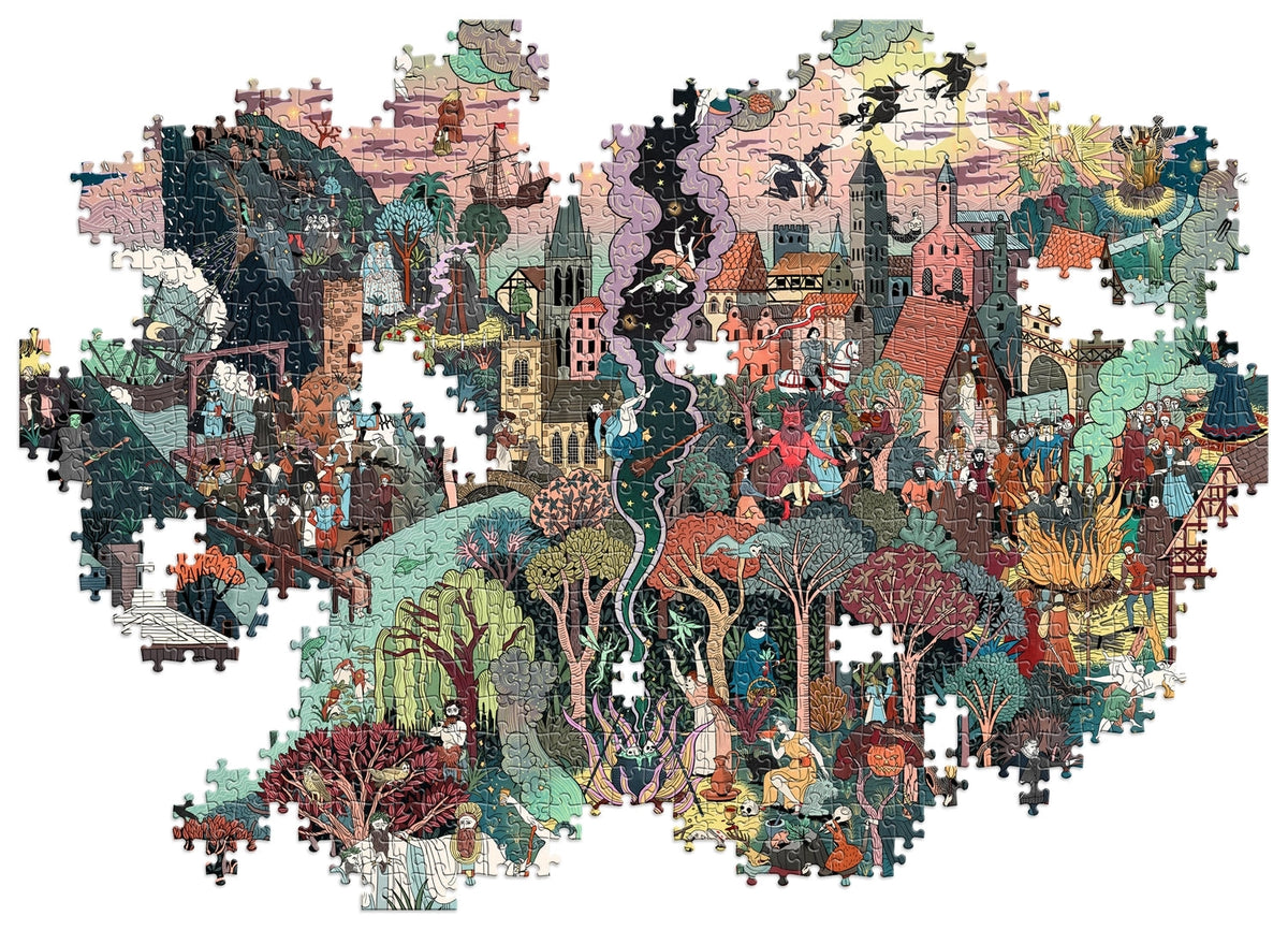 The World of Witches: A Cultural History of Witchcraft in A 1000-pieces
