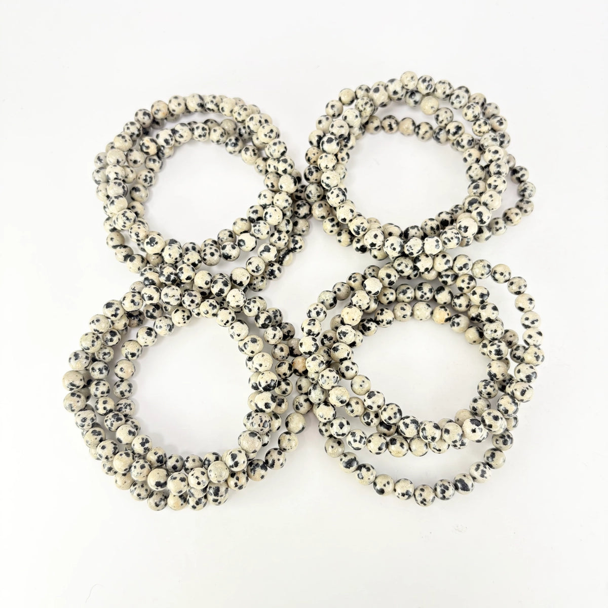 Gemstone Bracelet | Dalmatian Jasper