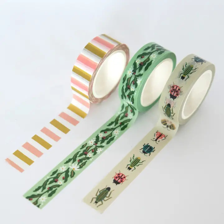 Entomologist Garden Washi Tape Set