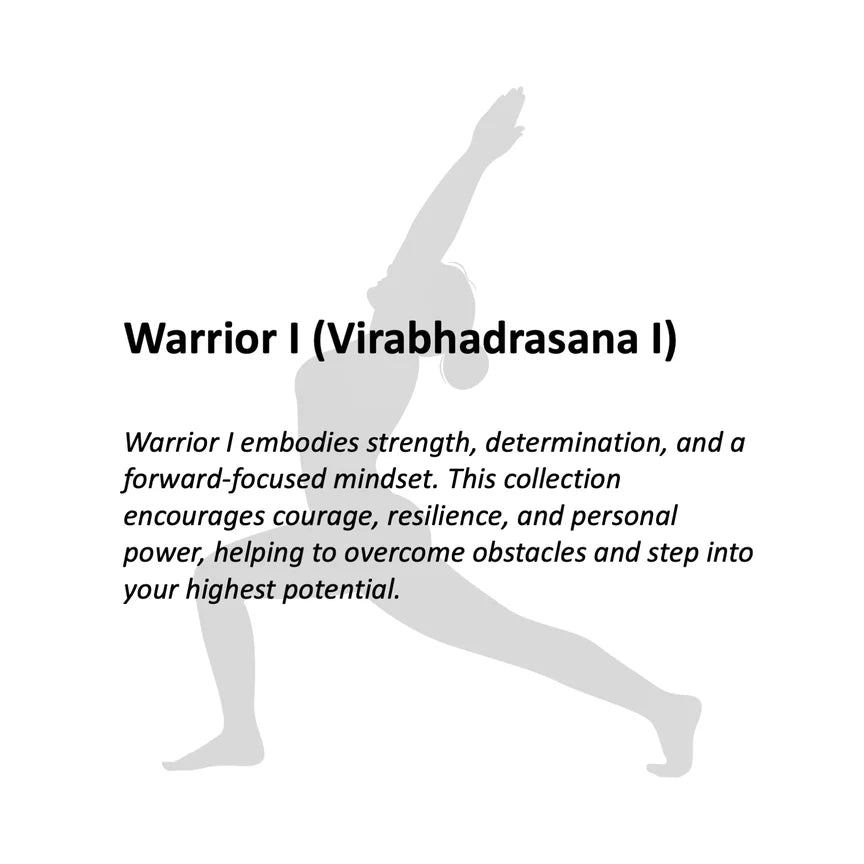 Empowered - Warrior I Pose | Crystal Collection