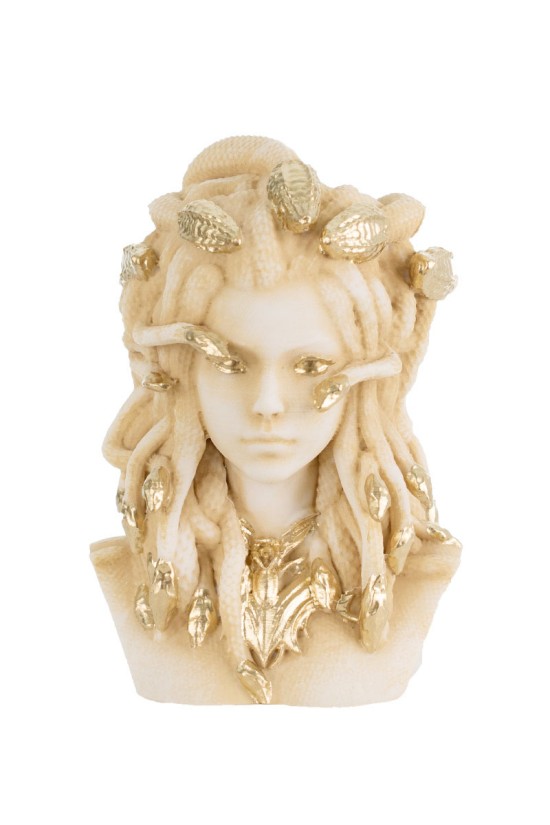 Medusa Bust Statue the Mortal Mermaid