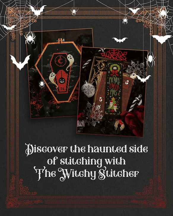 Witchy Stitching: 25 Patterns to Haunt Your Home