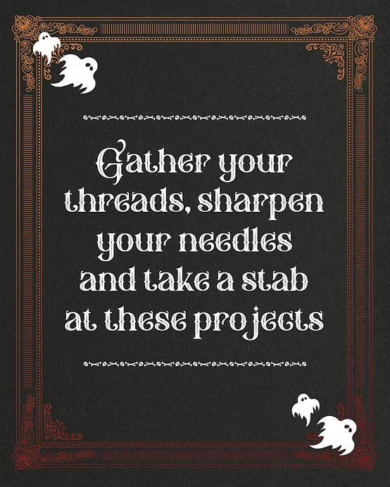 Witchy Stitching: 25 Patterns to Haunt Your Home