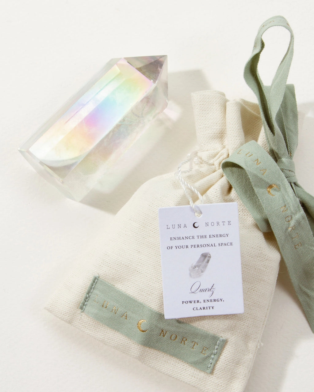 Aura Quartz Crystal Tower