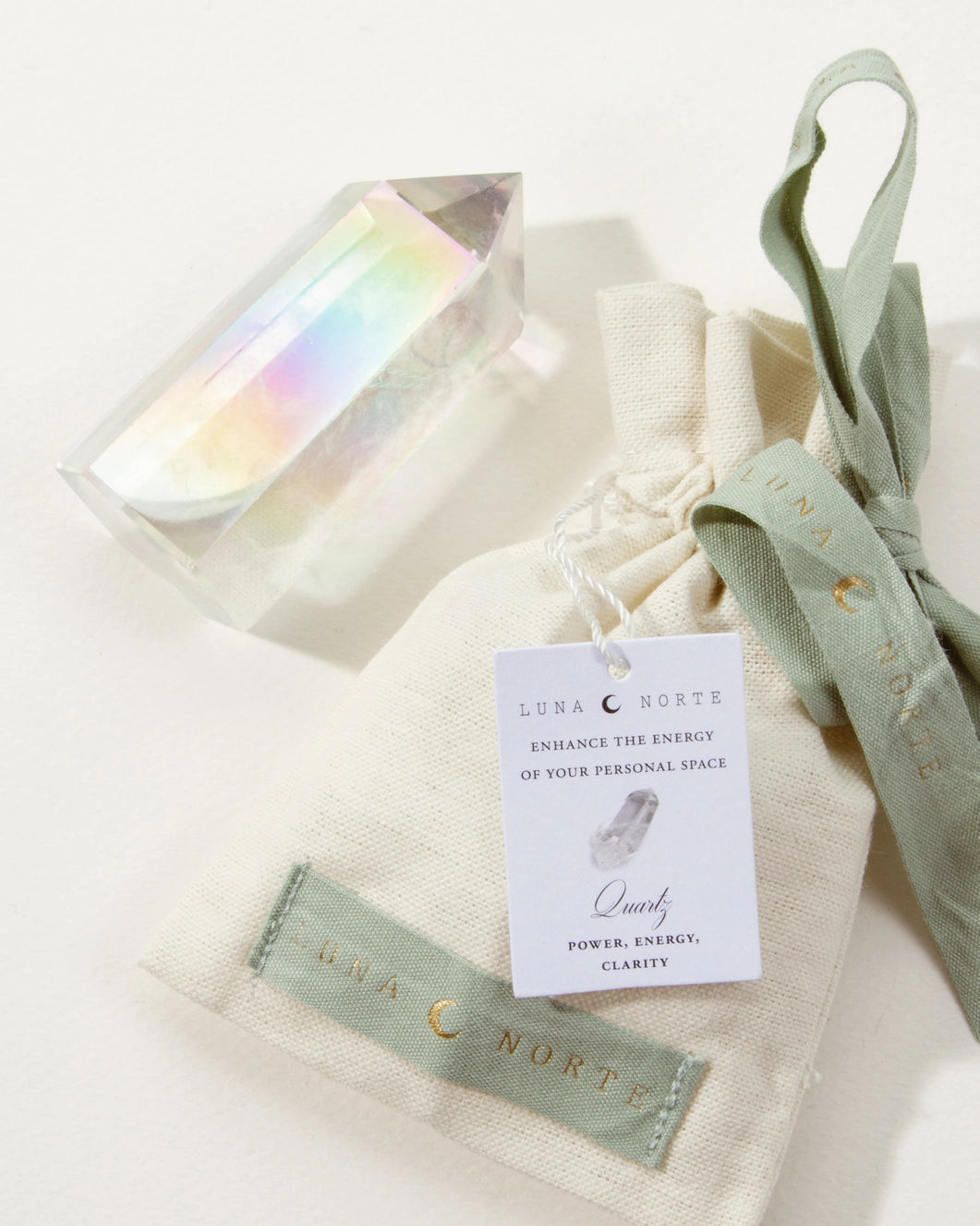 Aura Quartz Crystal Tower