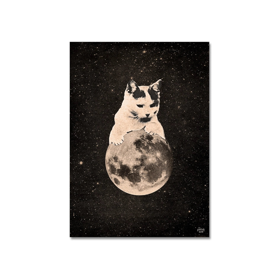 Mooncat 2 | Art Print
