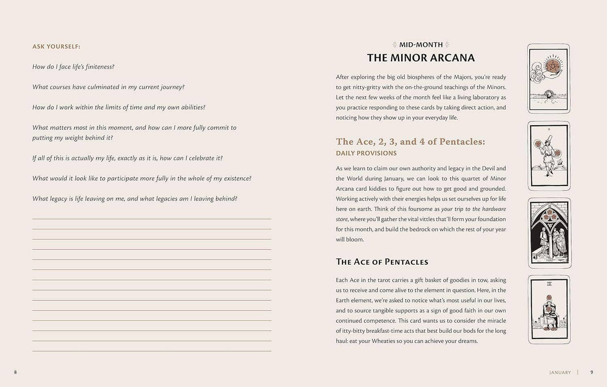 The Tarot Almanac: A Seasonal Guide To Divining