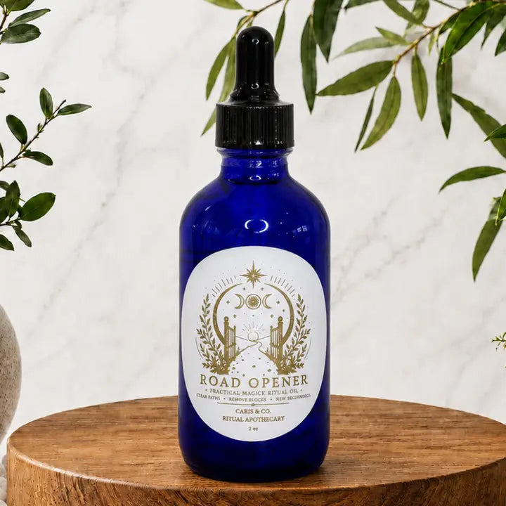 Practical Magick - Road Opener Ritual Oil (2 oz)