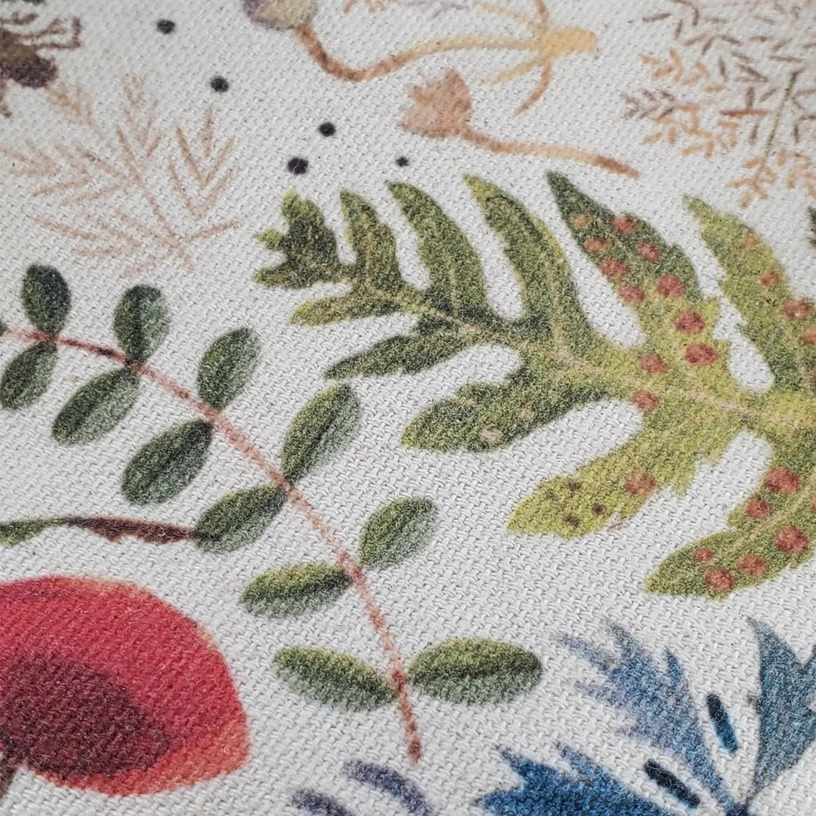 Greens and Flowers Pouch