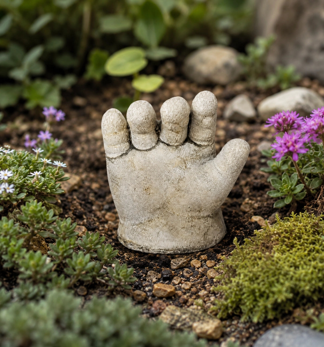 Concrete Baby Hand