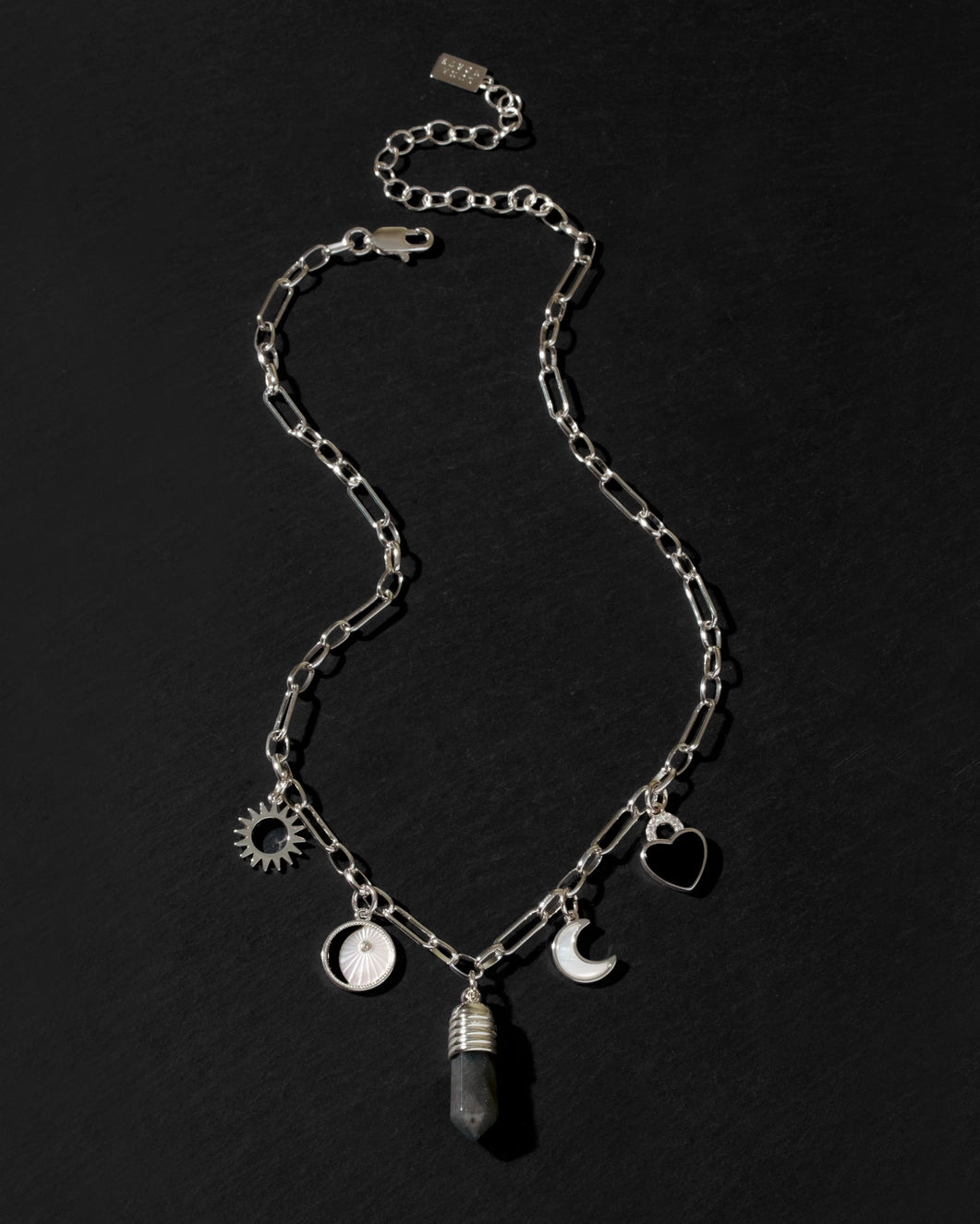 Labradorite Love Charm Necklace