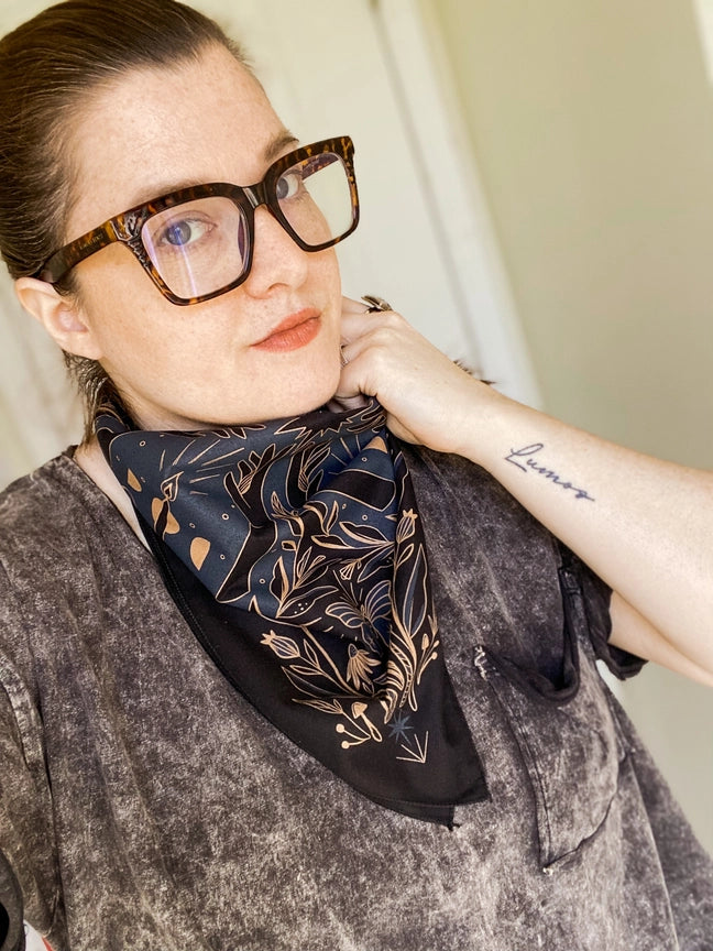 Black Luminary Bandana