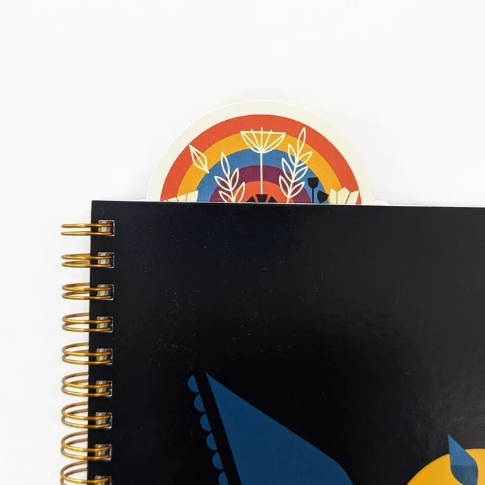 Rainbow Die Cut Bookmark