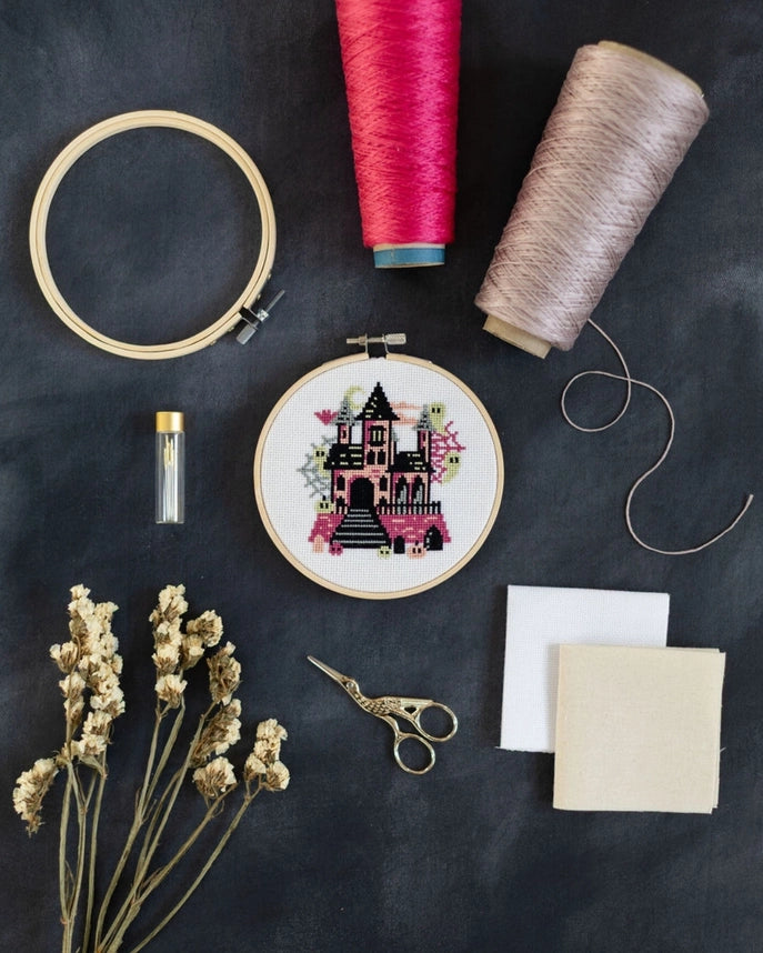 The Haunted House | Cross Stitch Kit