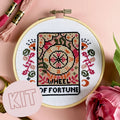The Wheel of Fortune Tarot | Card Cross Stitch Kit