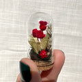 Dark Academia | Mini Dried Floral Terrarium