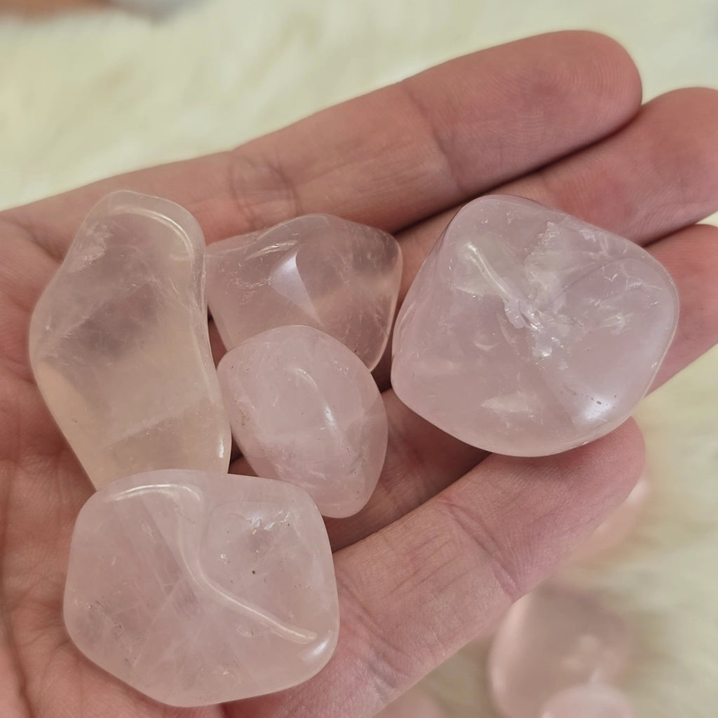 Rose Quartz Tumbled Stone