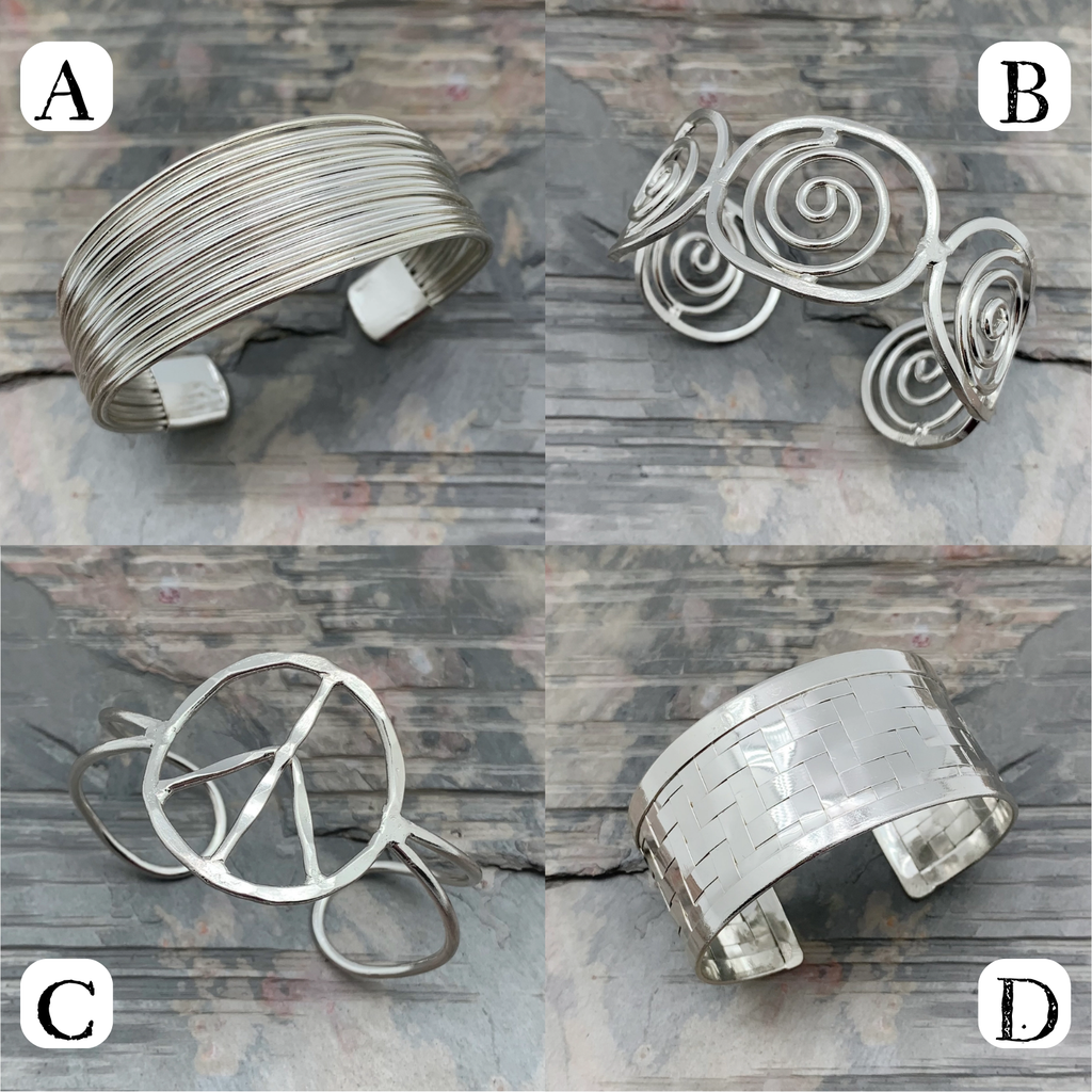 Silver Cuff Bracelets