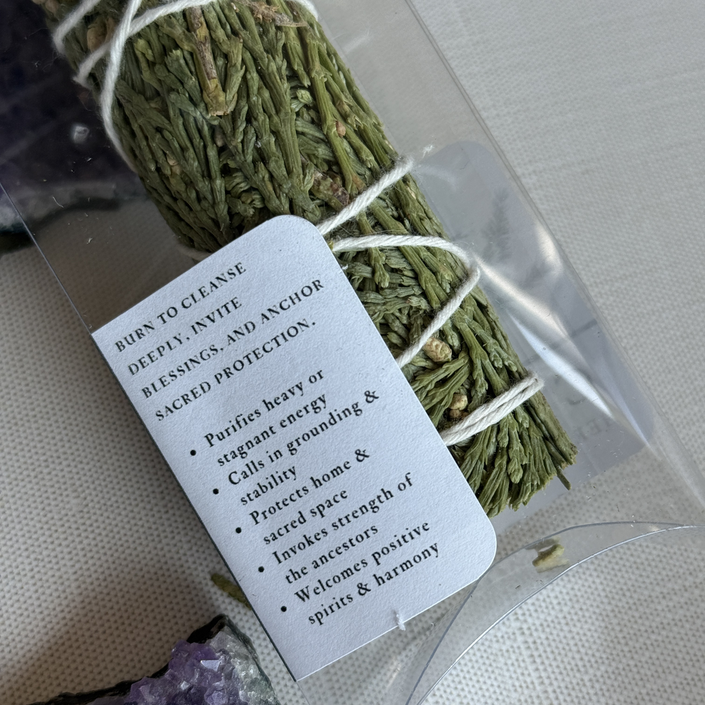 Cedar Herb Bundle