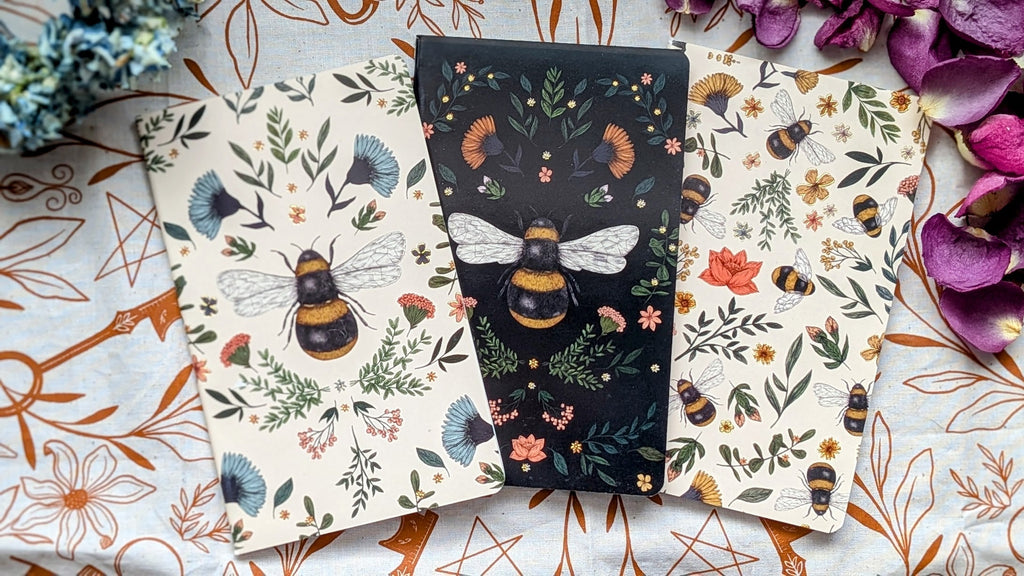 Bee Notebooks | Jade Mosinski Set of 3 Midi Notebooks