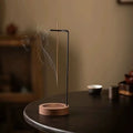 Hanging Incense Burner with Wood Base