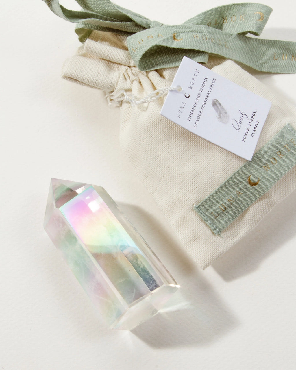 Aura Quartz Crystal Tower