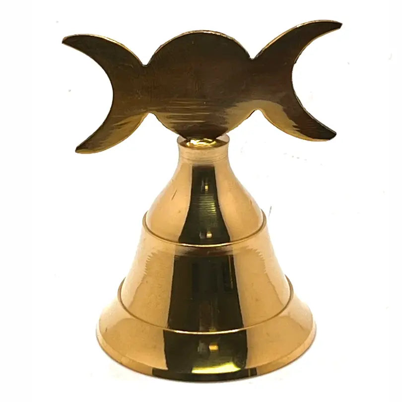 Brass Bell 4" (Triple Moon)