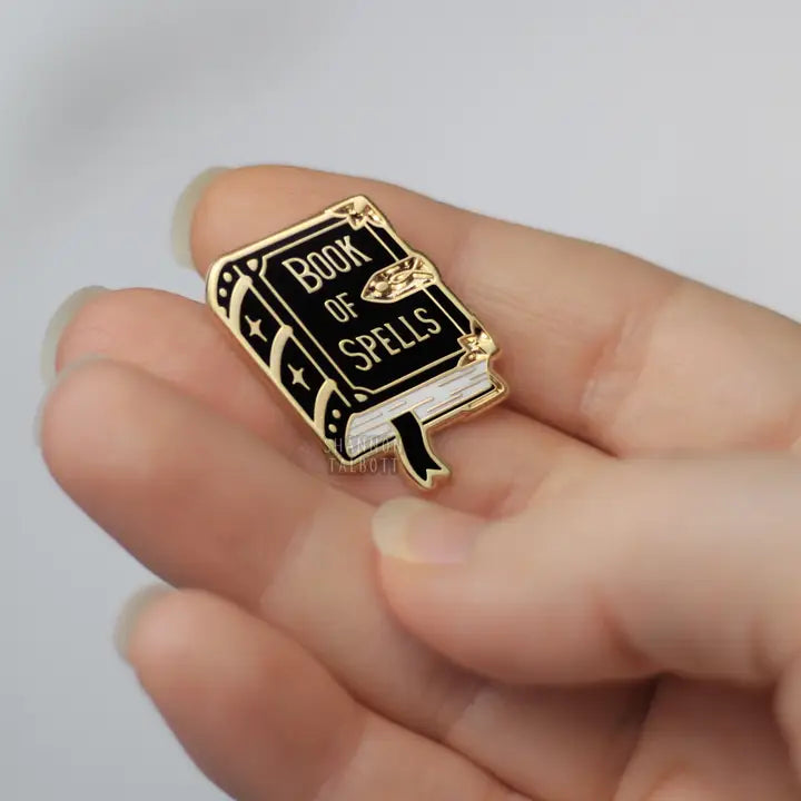 Book of Spells Enamel Pin