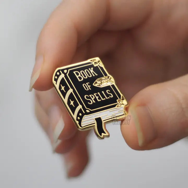 Book of Spells Enamel Pin
