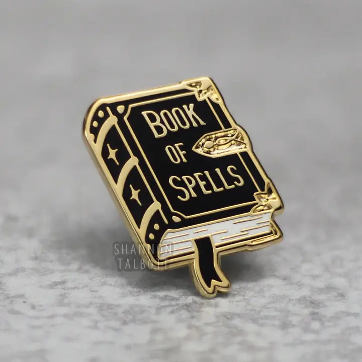Book of Spells Enamel Pin