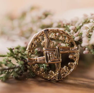 Brigid's Cross Enamel Pin
