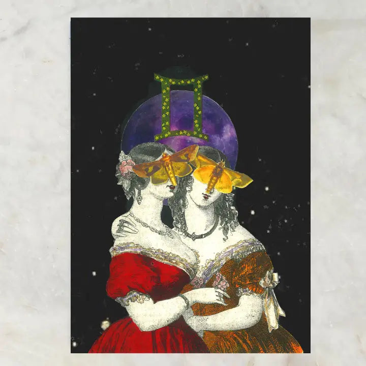 Gemini Zodiac Art Print