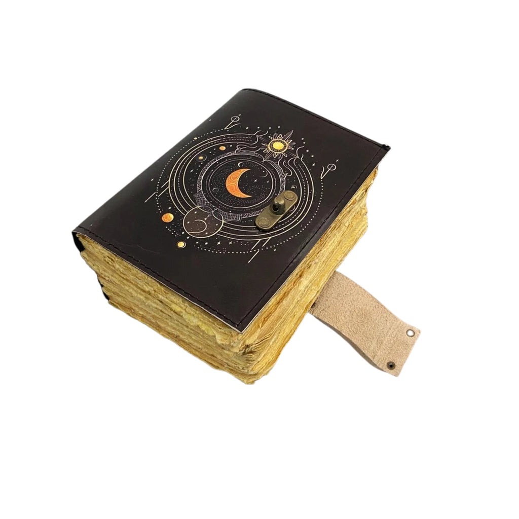 Sun Moon Leather Journal