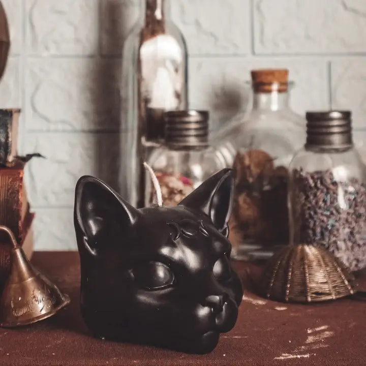 Third Eyed Cat | Pillar Candle