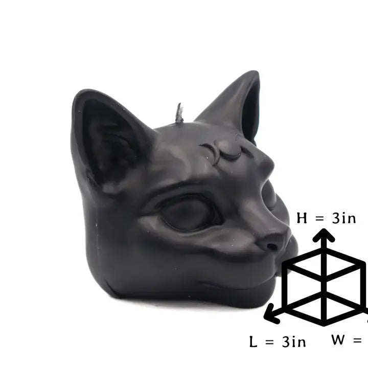 Third Eyed Cat | Pillar Candle