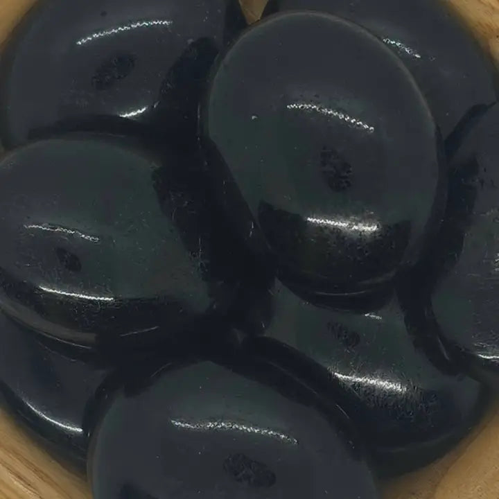 Black Tourmaline Palm Stone